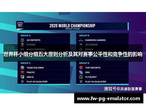 世界杯小组分组五大原则分析及其对赛事公平性和竞争性的影响 世界杯小组分组五大原则分析及其对赛事公平性和竞争性的影响